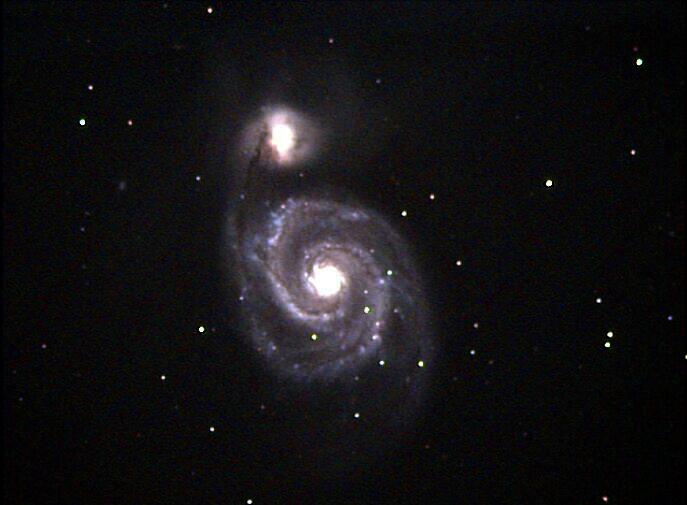 M51 The Whirlpool Galaxy