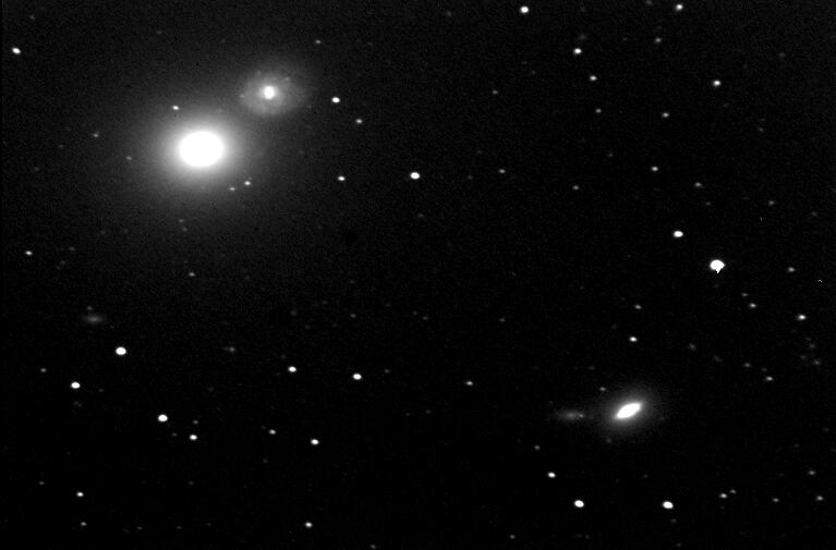 M60 Elliptical Galaxy in Virgo