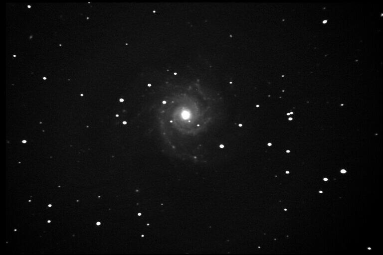 M74 Spiral Galaxy in Pisces