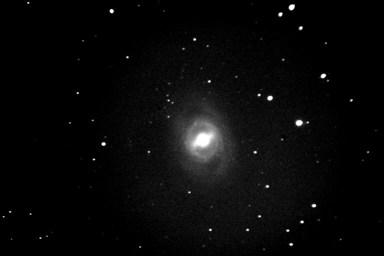 M95 Spiral Galaxy in Leo