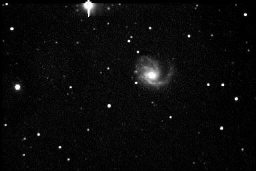 M99 Spiral Galaxy in Coma Berenices